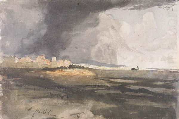 At Hailsham,Storm Approaching, Samuel Palmer